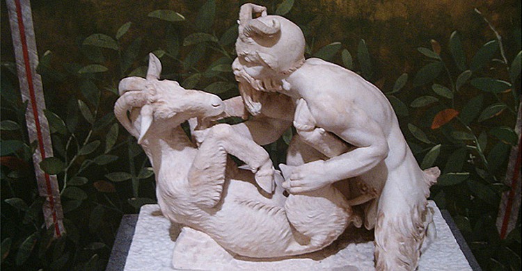 2. Sexe entre le Dieu Pan et la femelle-chèvre, Pompéi