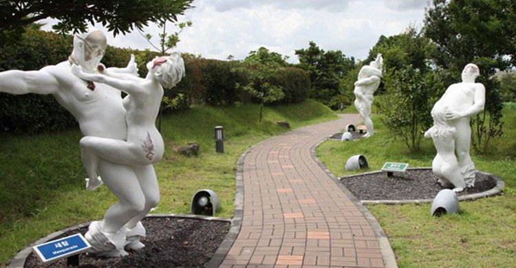 9. Parc de l’amour, Jeju Love Land, Corée du Sud