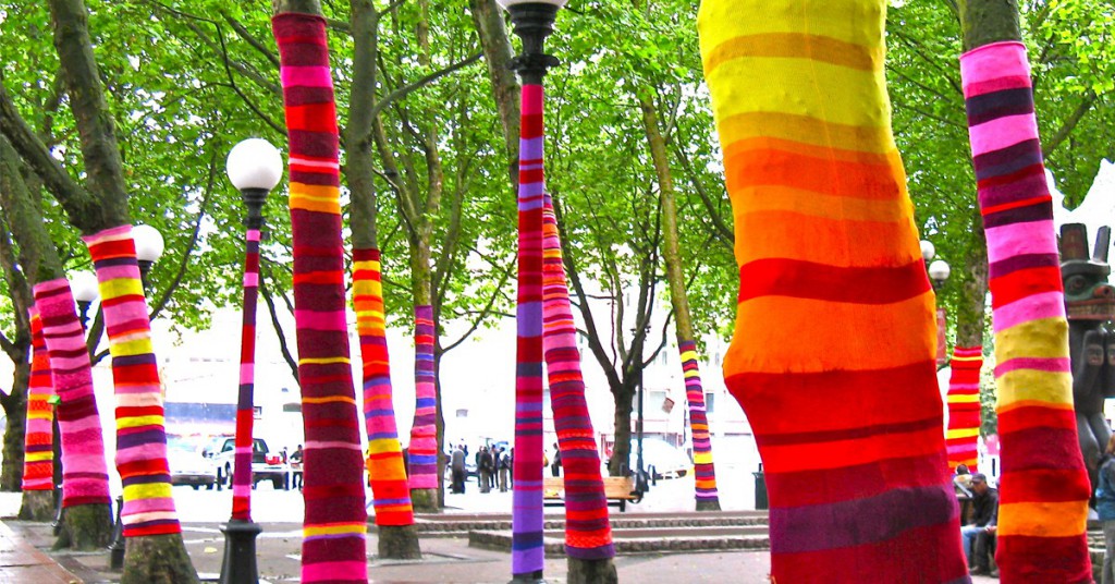9. Du Yarn Bombing en Suisse