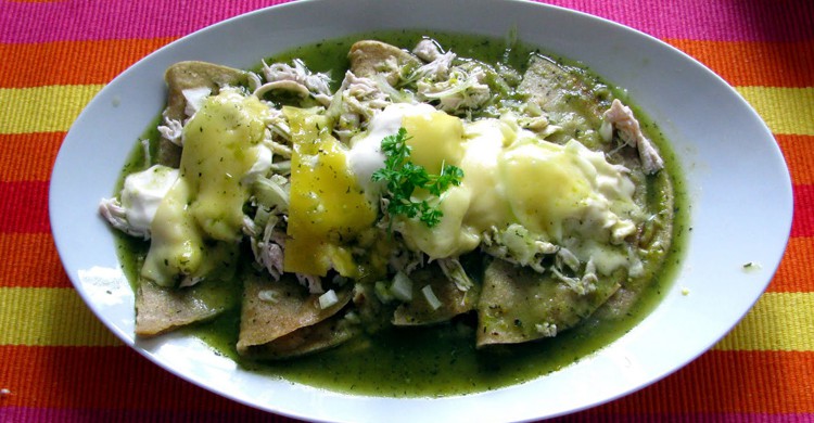 enchiladas, Mexique