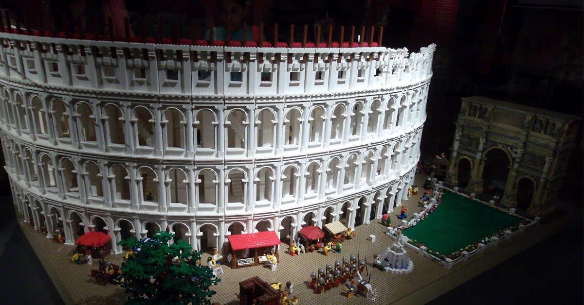 Colisé en Lego