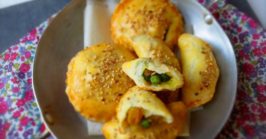 2. Mini chaussons végétariens à l'indienne