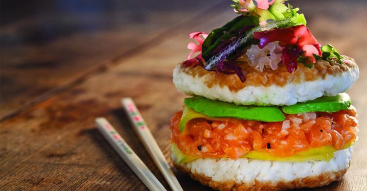 Sushi Burger - Meltyfood