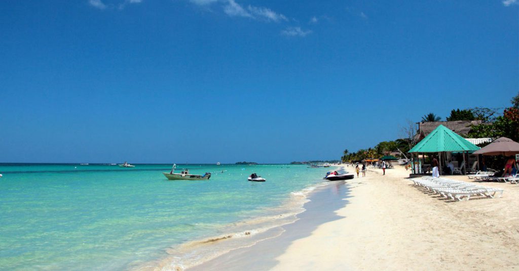 8. Seven Mile Beach, Jamaïque