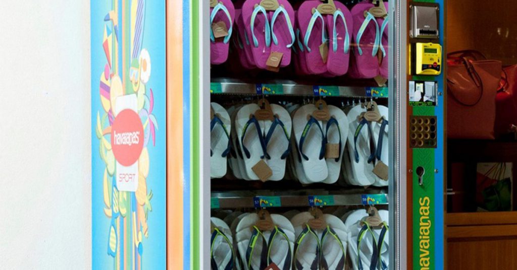 10.Des tongs Hawaïanas aux USA