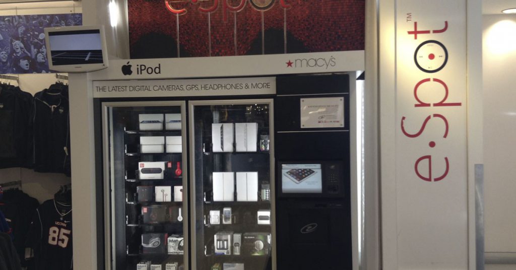 4. Un distributeur d'Iphone à Manchester !