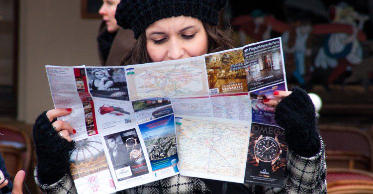 Touriste perdue (Flickr)