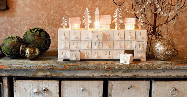 Le Calendrier à tiroirs à leds - villaverde