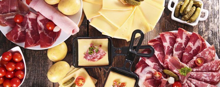 Les régions où est produite la raclette