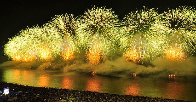 Nouvel an sur la plage de Copacabana - wenht