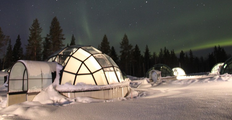 Contrairement aux idées reçues, il peut faire bon dans un igloo, la température pouvant aller jusqu'à 15°C.