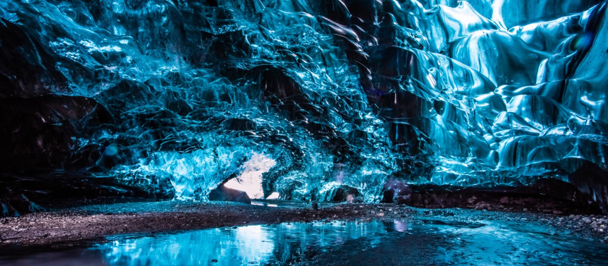 Le feu sous la glace en Islande