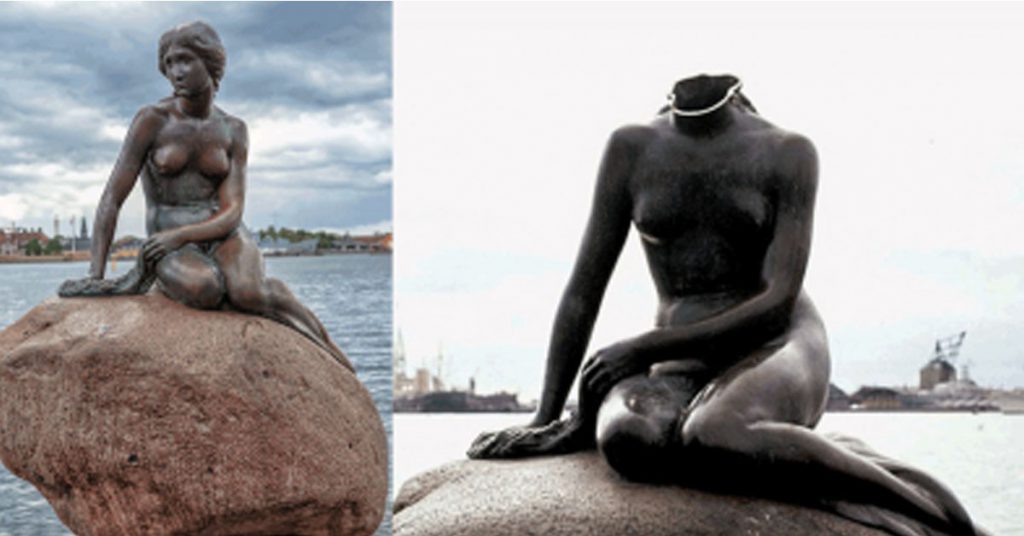 2.La petite sirène de Copenhague
