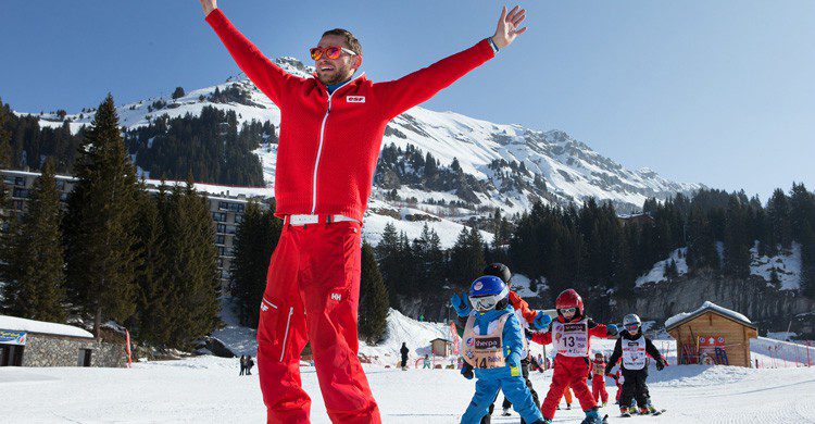 S’assurer des places en école de ski