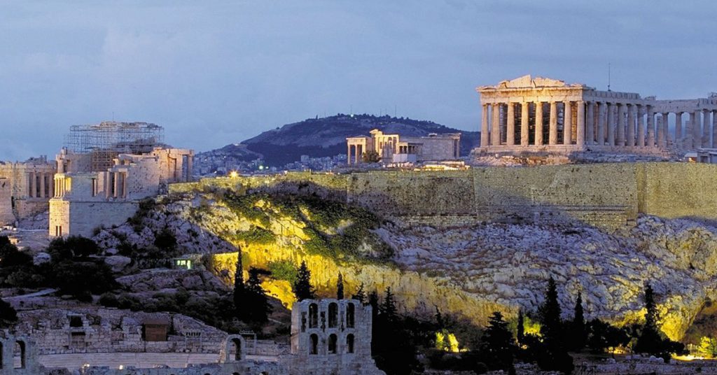 3. L’acropole d’Athènes (Grèce) )