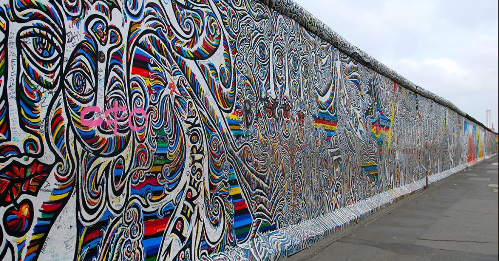 5. Le mur de Berlin (Allemagne)