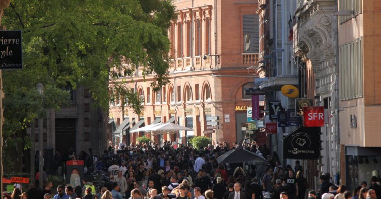 Rue piétonne de Toulouse (Pistolero31 - Flickr)