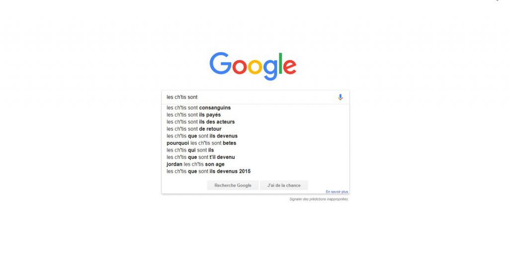 Les Ch'tis (Screenshot Google)