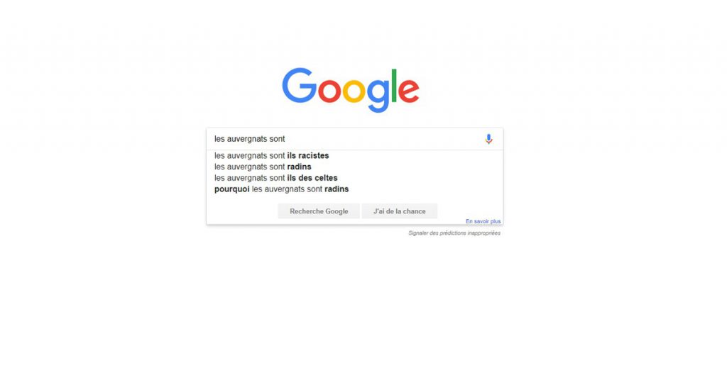 Les auvergnats (Screenshot Google)