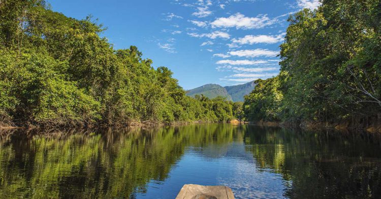 Barque traversant l'Amazone (iStock)
