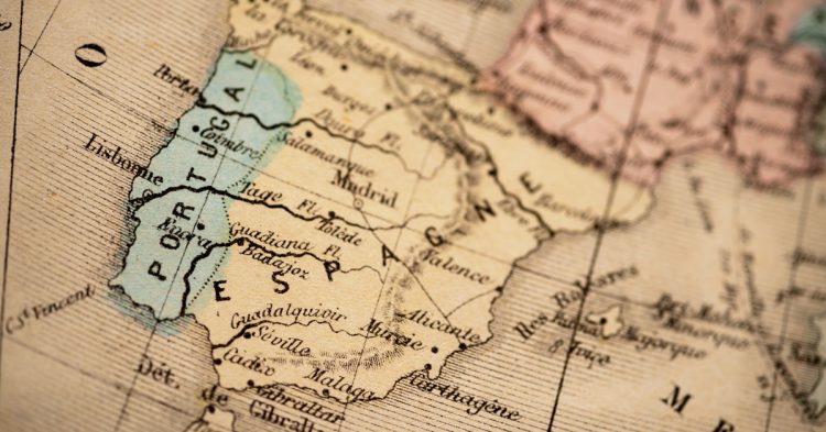 Carte Espagne Portugal (Istock)
