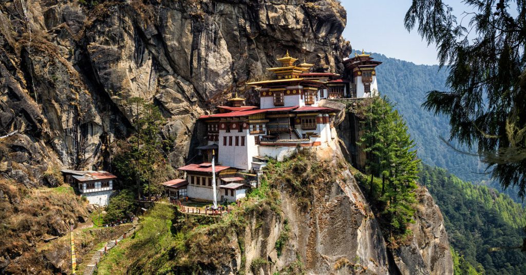 2. La Tanière du tigre, au Bhoutan