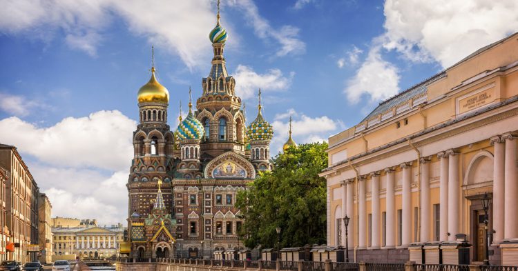 La cathédrale Saint-Sauveur-sur-le-Sang-versé, à Saint-Pétersbourg en Russie (Istock)