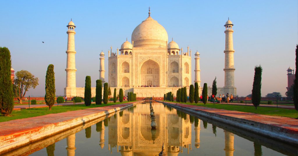 5. Le Taj Mahal, à Agra en Inde