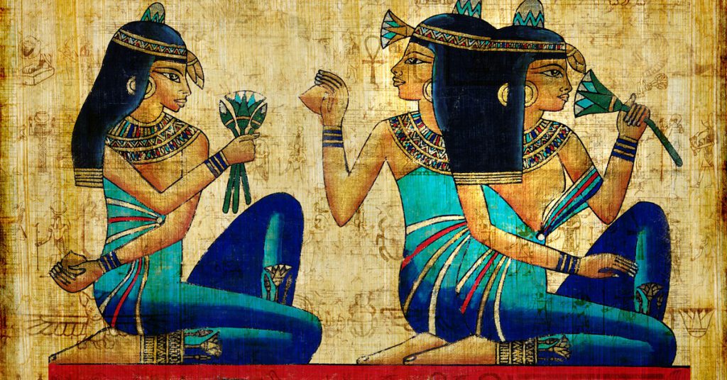 7. Approcher une fille en roi d’Égypte