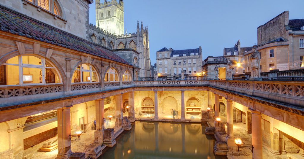 8. Les Thermes romains, au Royaume-Uni