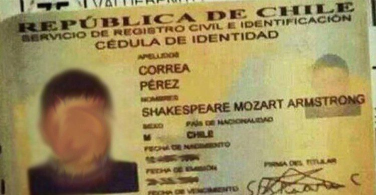 Shakespeare Mozart Armstrong , Chili