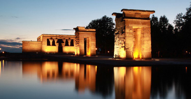 Temple de Debod à Madrid (Istock)