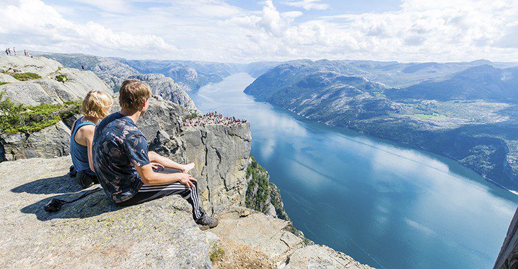 Vue sur Preikestolen (Istock)