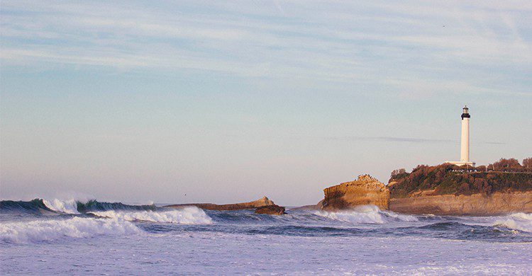 Le phare de Biarritz