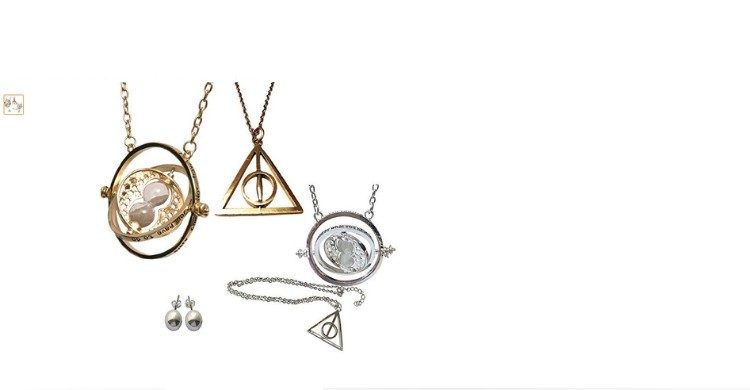 Colliers et boucles d'oreille Harry Potter (Amazon.fr)