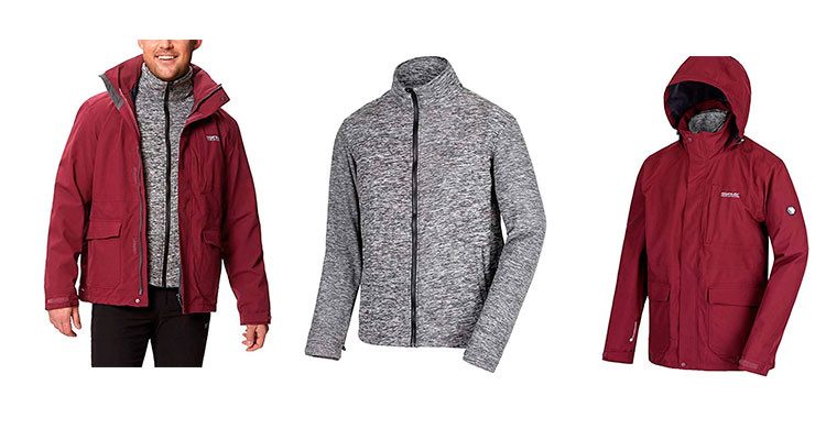 Regatta Rmp242 Veste Imperméable Isolée Homme (Amazon.fr)