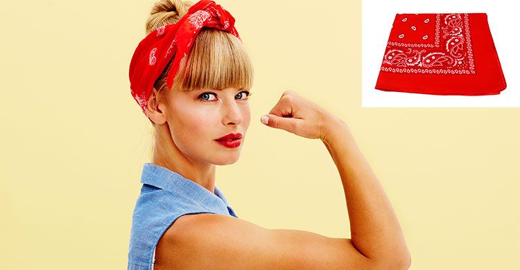 Red Bandana ( Istcok- Amazon.fr)