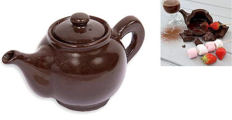 Théière en chocolat (Amazon.fr)