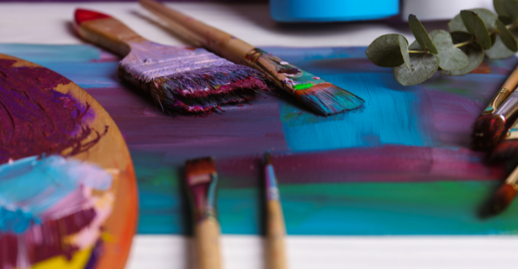 Pinceaux de peinture